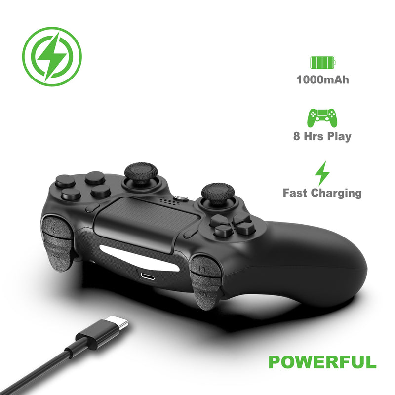 Sonicon PS4 Wireless Controller Plus Edition, No Drift Hall Effect